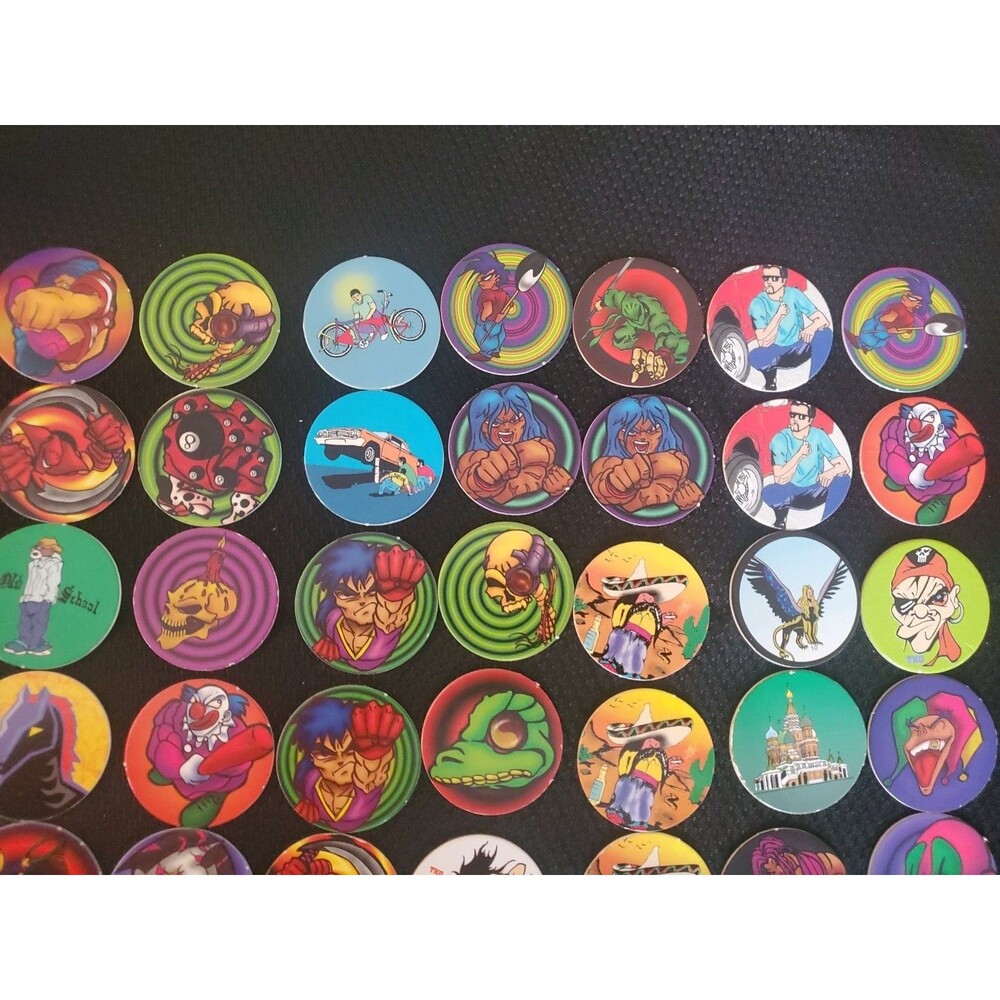 168 Pog Game Slammer Lot Goosebumps Whammers Zoo Ies Lucky Charms See Pictures - Picture 6 of 16